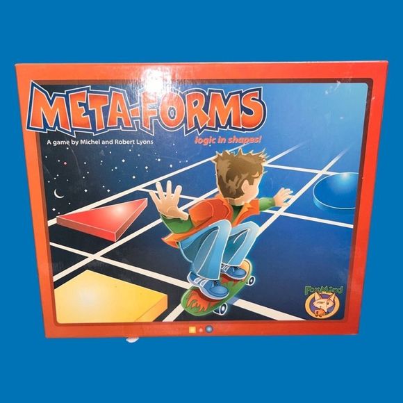 Meta-Forms, Logic In Shapes, Childrens Game COMPLETE - Picture 1 of 4